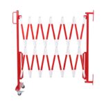 Expanding barrier red-white