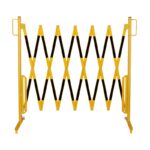 Expanding barrier yellow-black