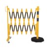 Expanding Barriers with Wheels and Base Plate