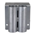 Central mounting sleeve for hoop guard